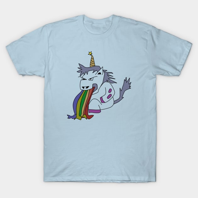 Kotzendes Einhorn T-Shirt by Guth